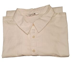 Riders By Lee Woman The Softest Cotton White Short Sleeve XX Large Shirt